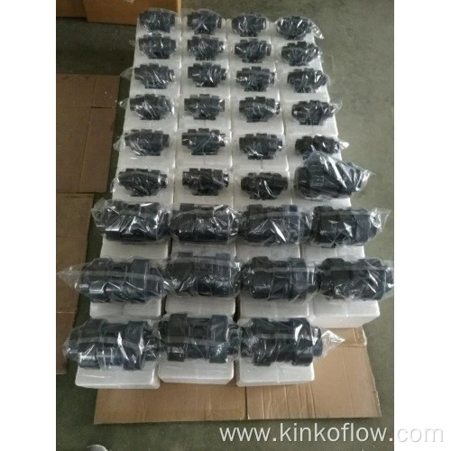 공압 액추에이터 PVC 볼 밸브