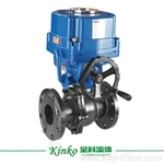 WCB 1/2"-6" 전기 플랜지 볼 밸브